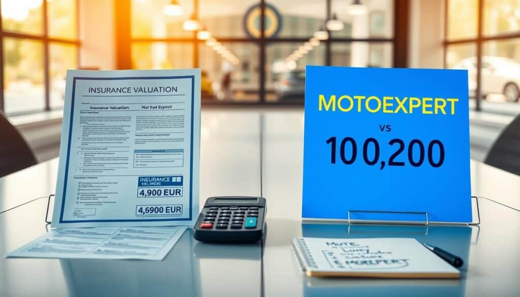 Ubezpieczyciel 4 900 EUR, a rzeczoznawca MOTOEXPERT 10 200 EUR
