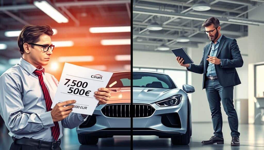 Ubezpieczyciel 7 500 EUR, a rzeczoznawca MOTOEXPERT 15 000 EUR