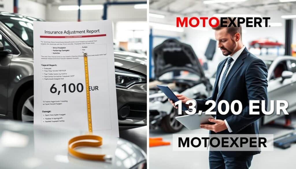 Ubezpieczyciel 6 100 EUR, a rzeczoznawca MOTOEXPERT 13 200 EUR