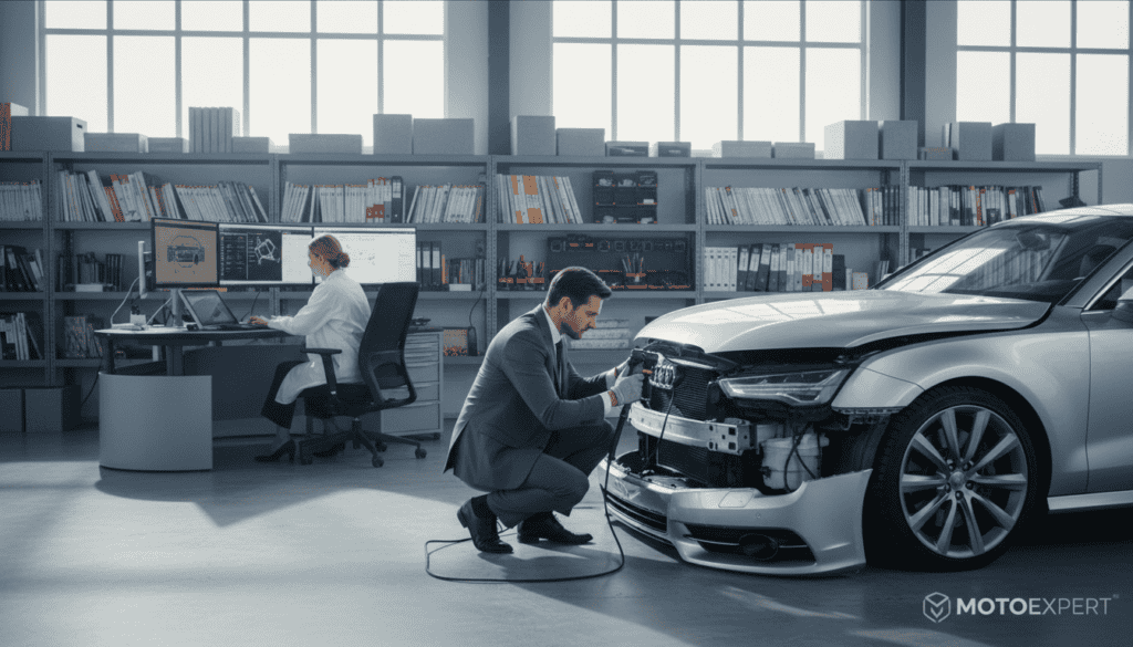 Ekspertyza techniczna kontra wycena ubezpieczyciela według standardów MOTOEXPERT