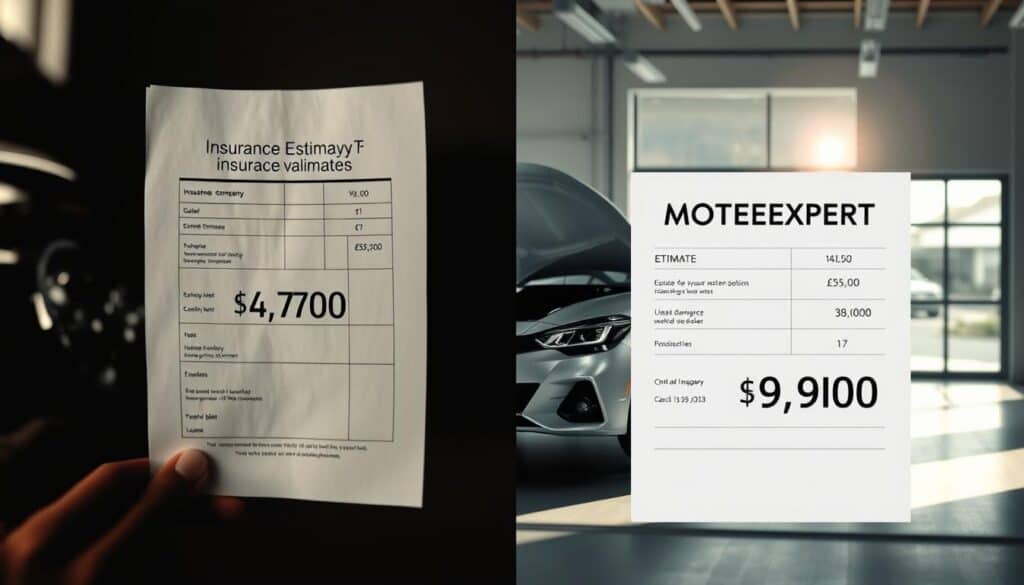Ubezpieczyciel 4 700 EUR, a rzeczoznawca MOTOEXPERT 9 900 EUR