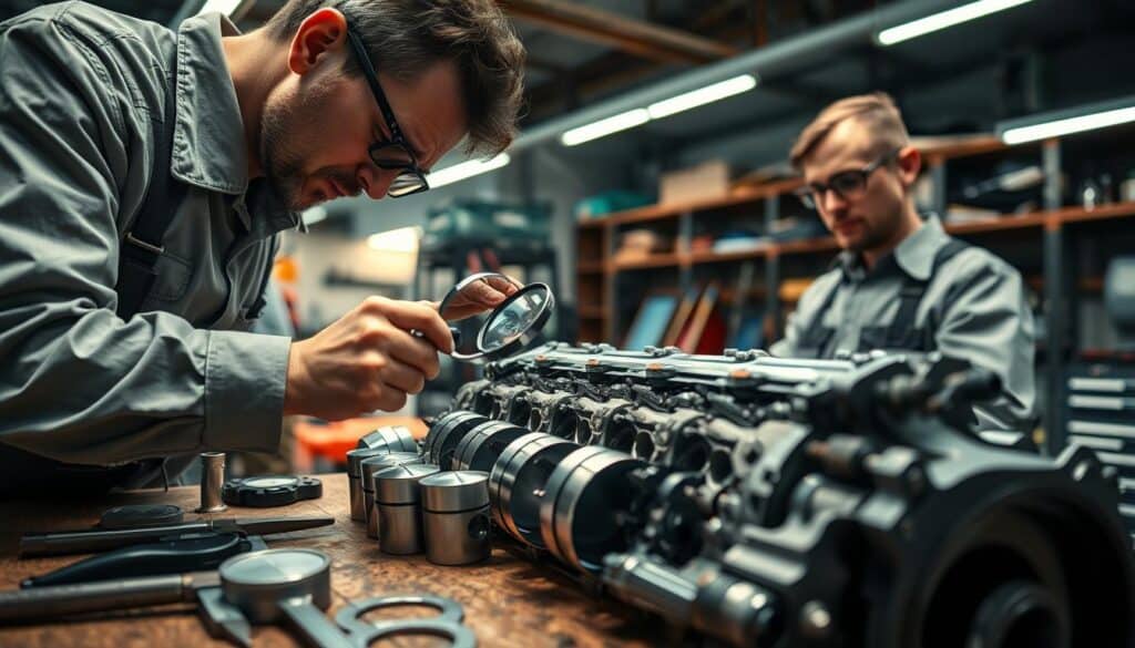 wycena szkody mechanicznej silnika