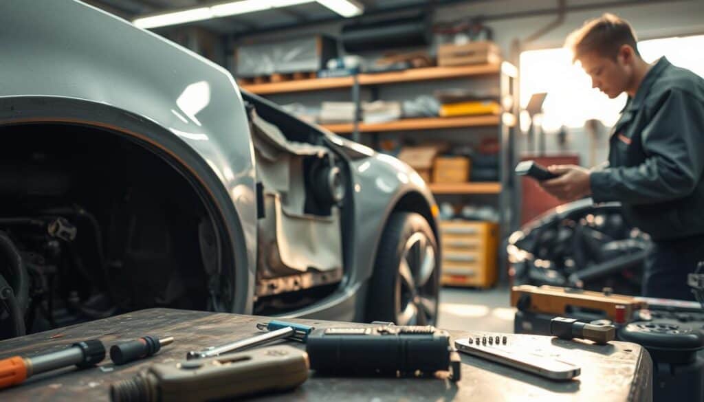 Auto po wadliwej naprawie