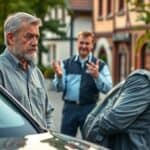 Źle naprawiony błotnik auta
