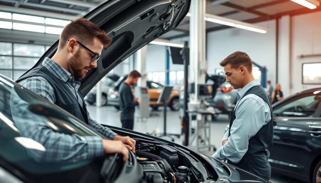 usługi motoryzacyjne i naprawa usterek w Niemczech