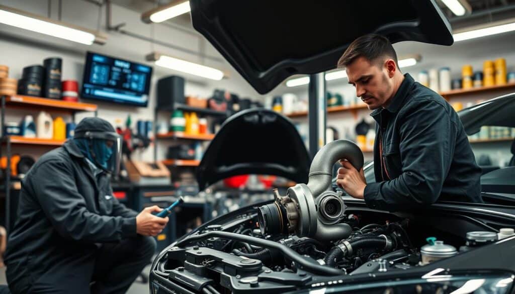 warsztat samochodowy wymiana turbosprężarki