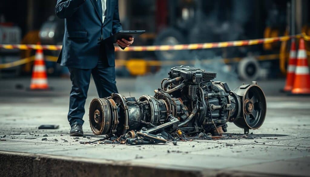 wycena szkód po detonacji silnika