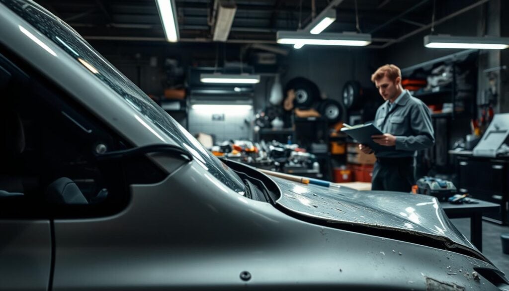 Auto po naprawie nie wygląda dobrze