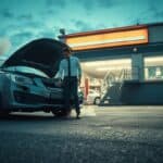 Samochód po wadliwej usłudze warsztatu