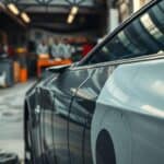 Auto po źle wykonanej usłudze lakierniczej