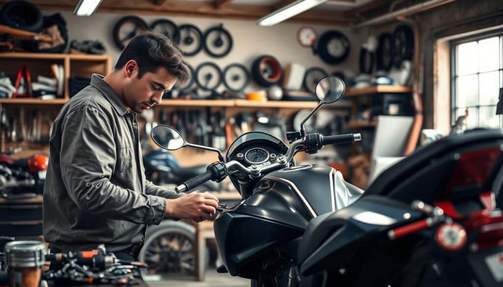 cena naprawy motocykla